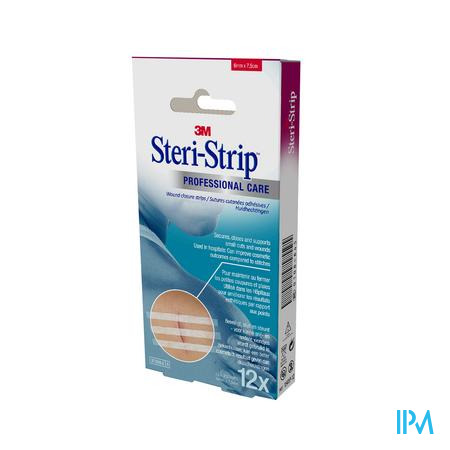 Steri-strip 3m Steril 6,0mmx 75mm 12x 3 1541p12