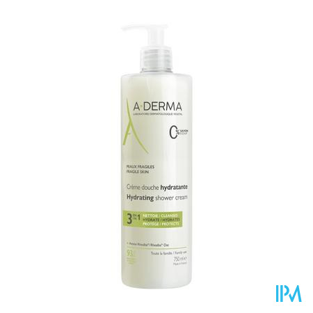 Aderma Indisp.gel Douche Hydra Protect 750ml Promo