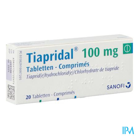 Tiapridal Comp 20 X 100mg