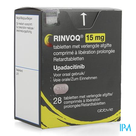 Rinvoq 15mg Verlengde Afgifte Tabl 28