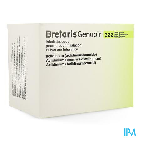 Bretaris Genuair 322mcg Inhal Poeder 3x60 Dosis