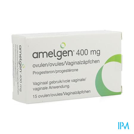 Amelgen 400mg Vaginale Ovulen 15