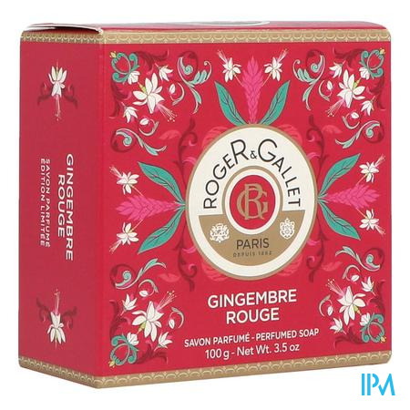 Roger&gallet Zeep Vintage Ging. Rouge 100g Lim.ed.