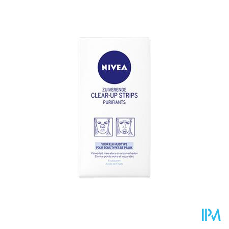 Nivea Visage Clear Up Strips Zakje 6 86401