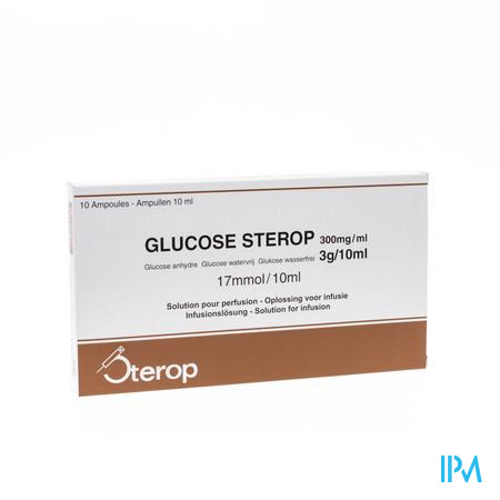 Glucose 30 % Sterop 3g/10ml 10