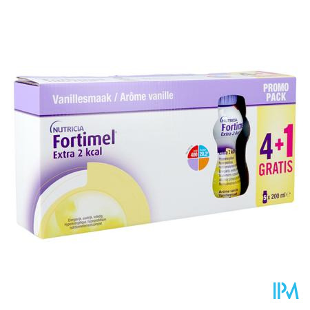 Fortimel Extra Vanille 2kcal Promopack 4+1 5x200ml
