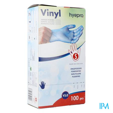 Pharmex Handschoenen Blauw Vinyl S Poedervrij 100