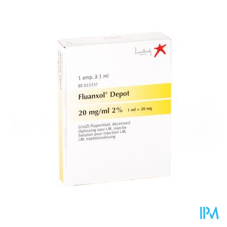 Fluanxol Depot Amp Inj 1x 20mg/1ml