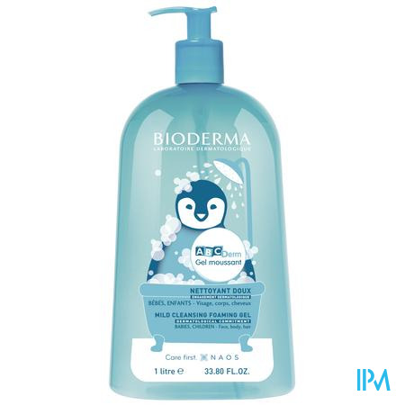 Bioderma AbcDerm Gel Moussant 1l