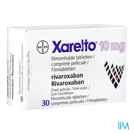 Xarelto 10mg Tabl 30 X 10mg