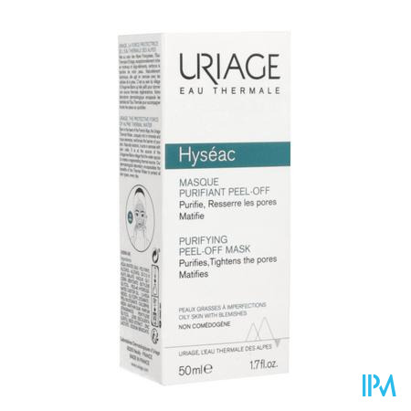Uriage Hyseac Zuiverende Peel-off Masker 50ml