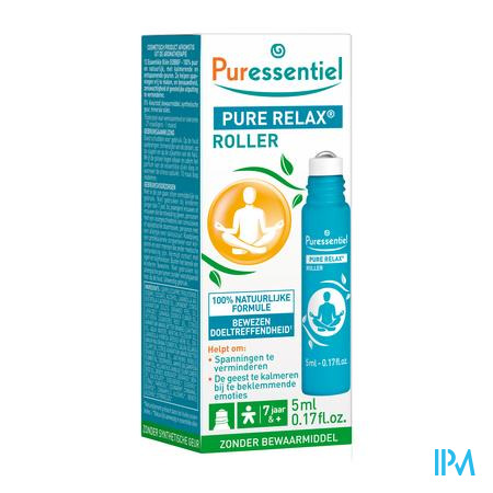 Puressentiel Pure Relax Roller Stress 12es.olie5ml