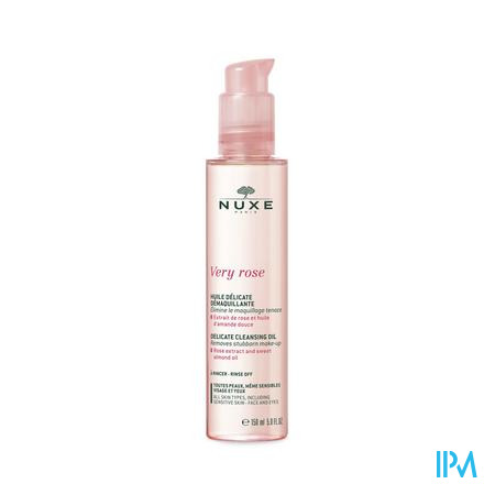 Nuxe Very Rose Reinigende Olie 150ml