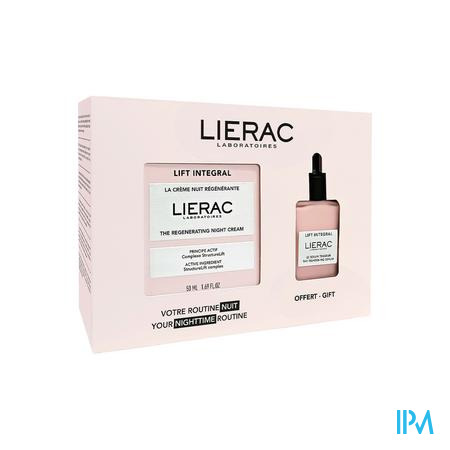 Lierac Kit Lift Integral Cr Nuit 50ml+mm Serum15ml