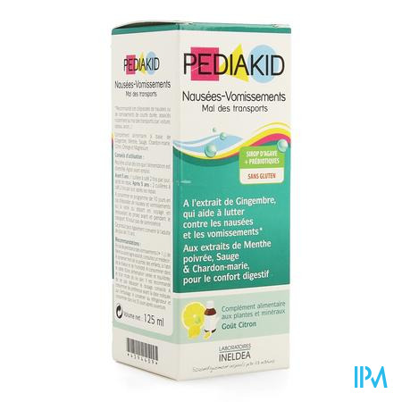 Pediakid Mal Des Transports Sol Buv Fl 125ml