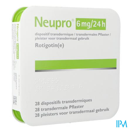 Neupro 6mg/24u transderm. pleister (28)