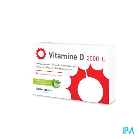 Vitamine D 2000iu Metagenics Comp 84
