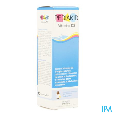 Pediakid Vitamine D3 Sol Buv Fl 20ml