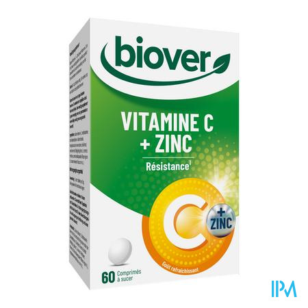 Biover Vitamine C + Zink Comp 60