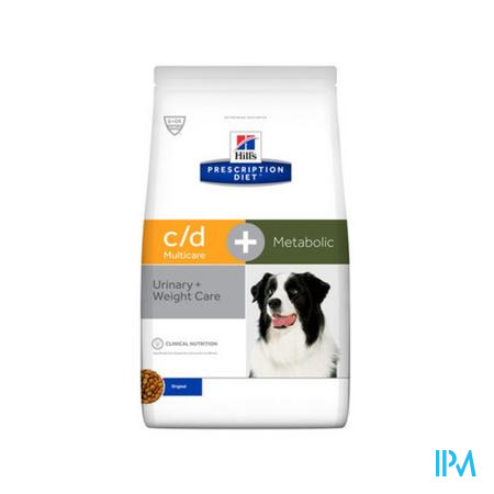 Pd Canine C/d+metabolic 12kg