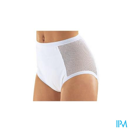 Suprima 1215 Slip Pu Cotes Coton Aere Blanc T50