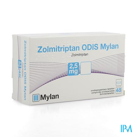 Zolmitriptan Odis Viatris 2,5mg Orodisp.tabl 48