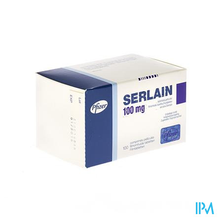 Serlain 100mg Filmomh Tabl 100 X 100mg