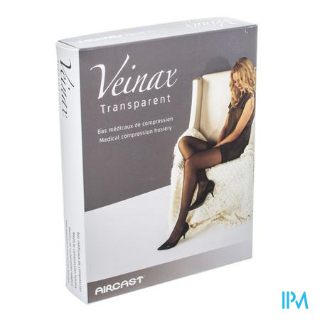 Veinax Panty Transparant 2 Lang Beige Maat 1