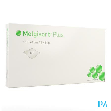 Melgisorb Plus Cavity Kp Ster 10x20cm 5 252500