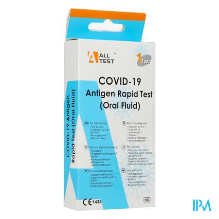 Alltest Covid-19 A/gen Test Rapid Or.fl. 1 Djb Med