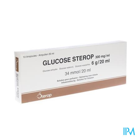 Glucose 30 % Sterop 6g/20ml 10