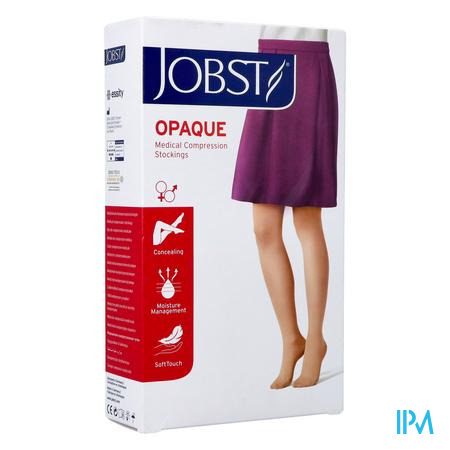 Jobst Opaque 2 Ag Wide Pet Open Dots Nat Iii Pair