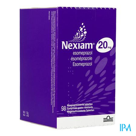 Nexiam 20mg Comp 98 X 20mg