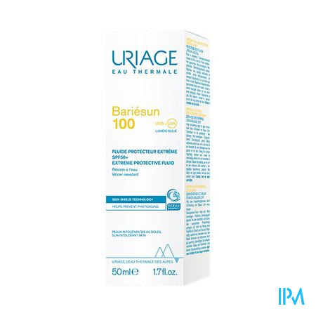 Uriage Bariesun Fluide 100 Protect.ext. Ip50+ 50ml