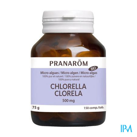 Microalgues Chorella Tabl 150x500mg Pranarom