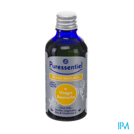 Puressentiel Duo Oil Teunisbloem-bernagie Bio 50ml