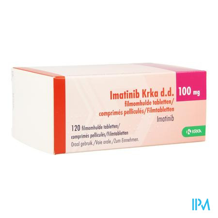 Imatinib Krka 100mg Filmomh Tabl 120