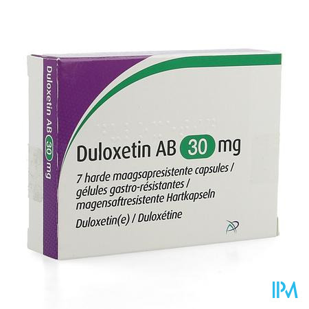 Duloxetin Ab 30mg Harde Caps 7