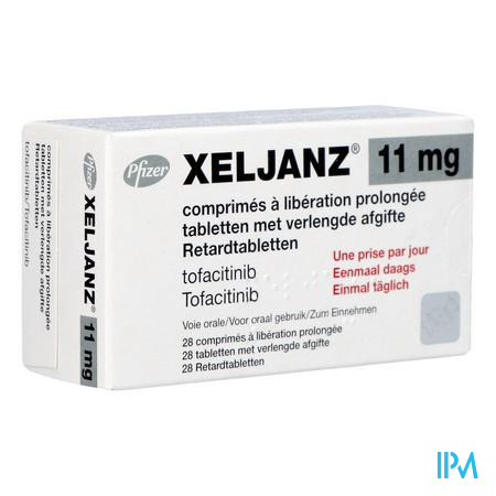 Xeljanz 11mg Lib.prolongee Comp 28 X 11mg Blister