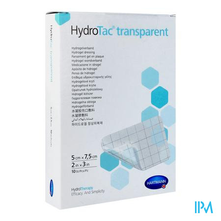 Hydrotac Transparent 5,0x7,5cm 10 6859050 Hartmann