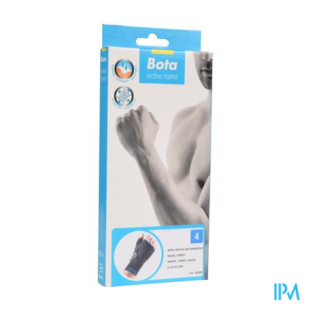 Bota Ortho Handpolsbandage 505 Zwart N4