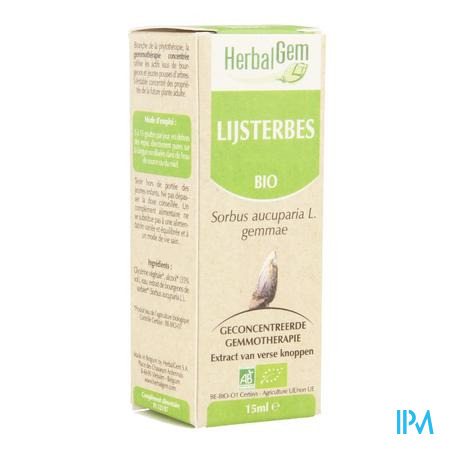 Herbalgem Lijsterbes Maceraat 15ml