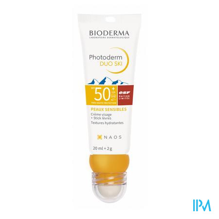 Bioderma Photoderm Duo Ski Spf50+ Cr 20ml+stick 2g