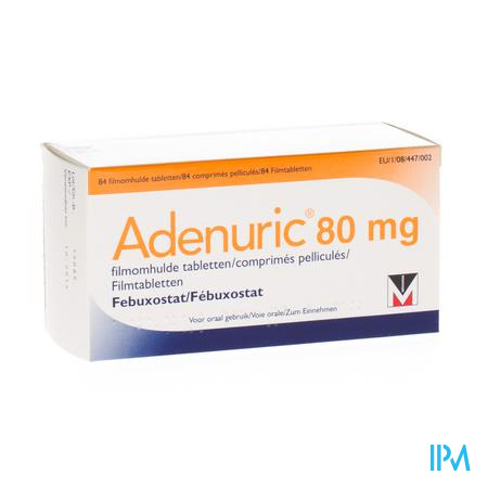 Adenuric 80mg Filmomh Tabl 84 X 80mg