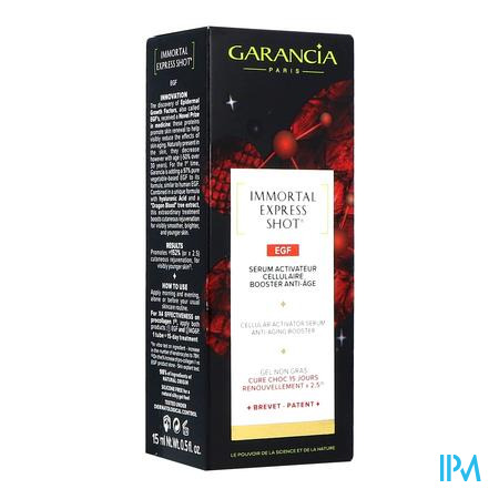 Garancia Immortal Express Shot Egf N2 Tube 15ml