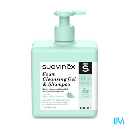 Suavinex Cosmetics Baby Gel & Shampoo Schuim 500ml