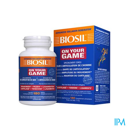 Biosil On Your Game Caps 180