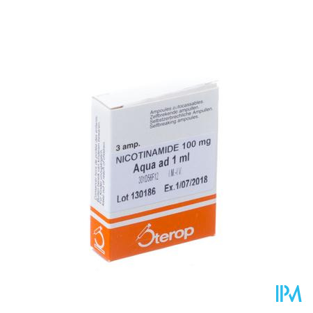 Sterop Vit Pp 100mg 1ml 3 Amp