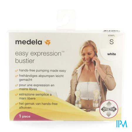 Medela Easy Expression Bustier Blanc Small Nf