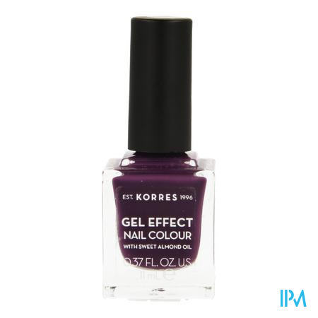 Korres Km Gel Effect Nail 74 Berry Addict 11ml